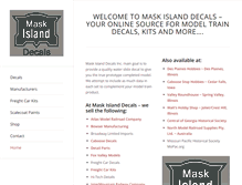 Tablet Screenshot of maskislanddecals.com